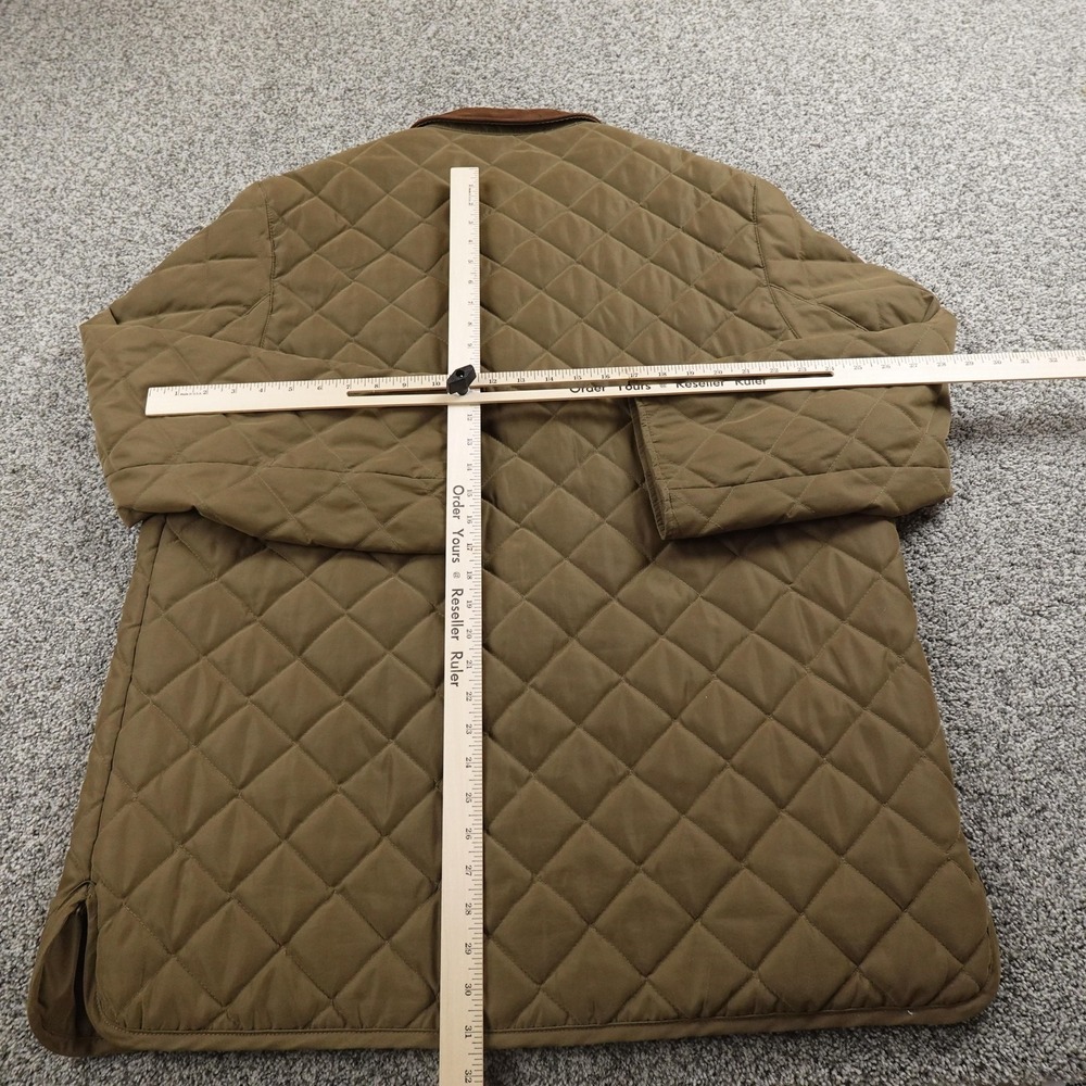 Lauren Ralph Lauren Brown Quilted Windbreaker - Picture 8 of 11